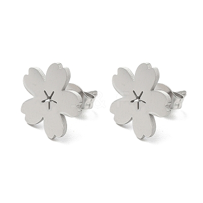 Non-Tarnish 304 Stainless Steel Stud Earrings EJEW-K285-05P-1