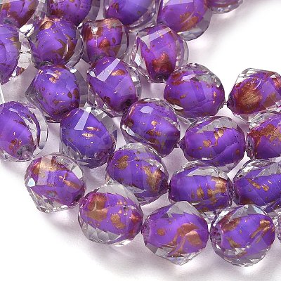 Resin & Glass Beads Strands GG-CBA48D8-01I-1
