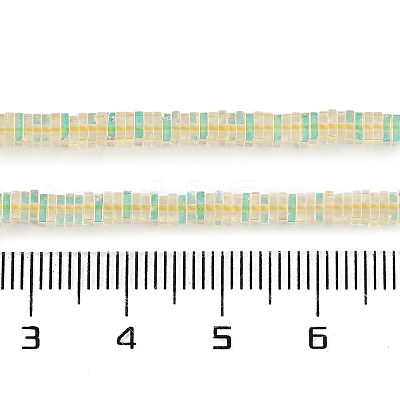 Electroplate Glass Beads Strands GLAA-B023-01A-05-1