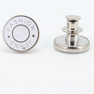 Alloy Button Pins for Jeans PURS-PW0009-03D-1
