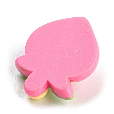 Rabbit Theme Opaque Resin Cabochons RESI-C042-01A-1