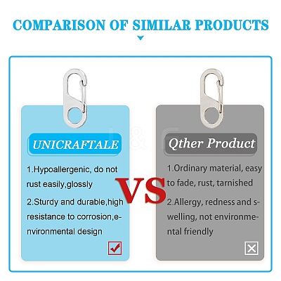 Stainless Steel and Zinc Alloy Rock Climbing Carabiners KEYC-UN0001-04-1