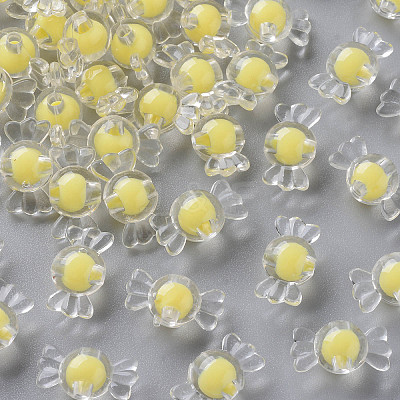 Transparent Acrylic Beads TACR-S152-03A-SS2105-1