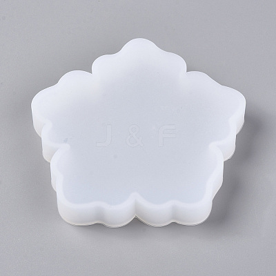 DIY Flower Cup Pad Silicone Molds X-DIY-TAC0007-19-1