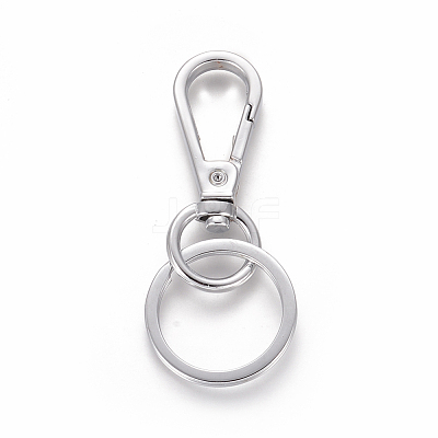 Alloy Swivel Clasps KEYC-K013-11-1