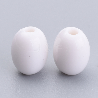Opaque Acrylic Beads SACR-S300-08C-01-1