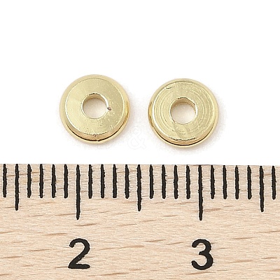 Rack Plating Brass Spacer Beads KK-A235-02G-04-1