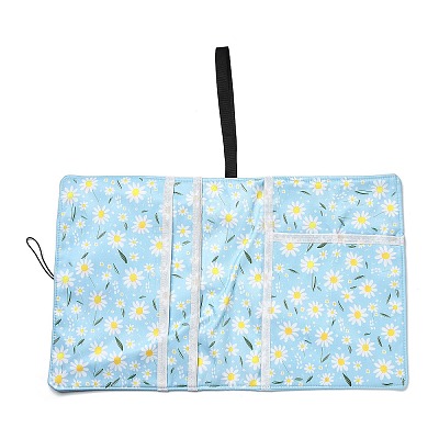 (Defective Closeout Sale: Centerline Asymmetry)Polyester Multilayer Book Cover AJEW-XCP0002-78F-1