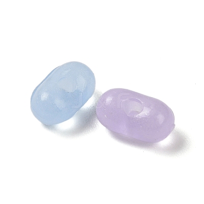Luminous Transparent Acrylic Beads LACR-D009-01B-1