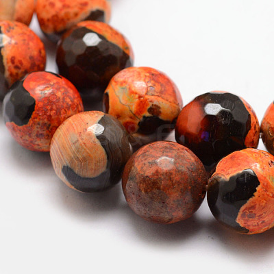 Natural Fire Crackle Agate Bead Strands X-G-K166-06F-12mm-04-1