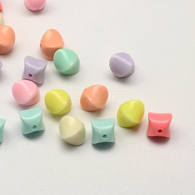 Opaque Acrylic Beads SACR-Q100-M056-1