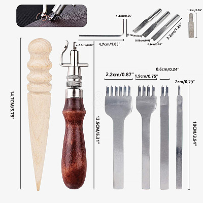 High Carbon Steel Leather Crafting Tools PURS-PW0003-006-1