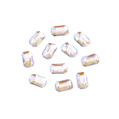 Glass Rhinestone Cabochons MRMJ-N027-023B-1