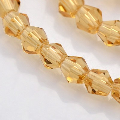 Bicone Glass Beads Strands LS-EGLA-P016-3mm-08-1
