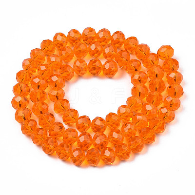 Glass Beads Strands EGLA-A034-T10mm-D25-1