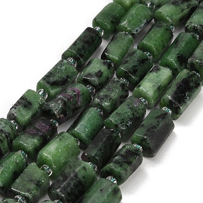 Natural Ruby in Zoisite Beads Strands GG-CBA7621-A03-01-1