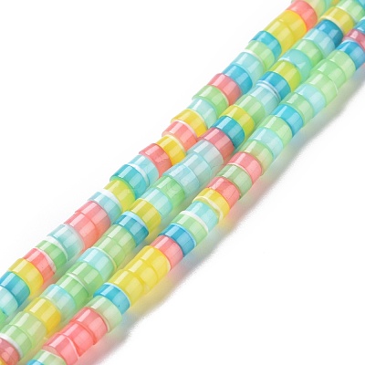 Natural Trochid Shell Beads Strands SSHEL-G023-02C-01-1