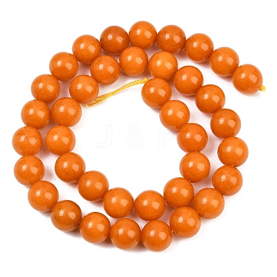Dyed Natural White Jade Beads Strands GG-CBAD029-A08-10mm-1