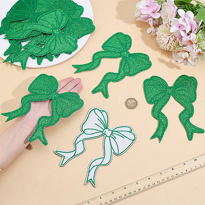 Polyester Iron on/Sew On Patches DIY-WH0595-01B-1
