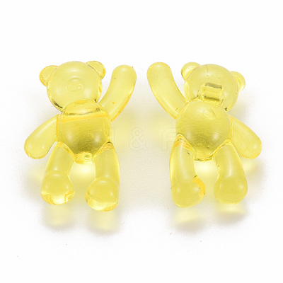Transparent Acrylic Beads MACR-S373-01B-916-1