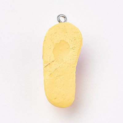 Handmade Polymer Clay Pendants LS-CLAY-T012-27-1