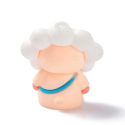 PVC Plastic Cartoon Pendants PVC-G003-02C-1