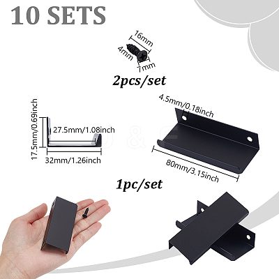 Aluminum Alloy Drawer Pull Handles FIND-WH0436-69A-1