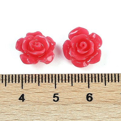 Synthetic Coral Carved Beads CORA-M001-06F-1