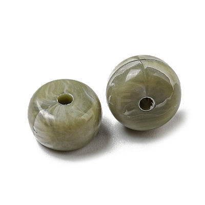 Opaque Acrylic Bead OACR-H037-03O-1