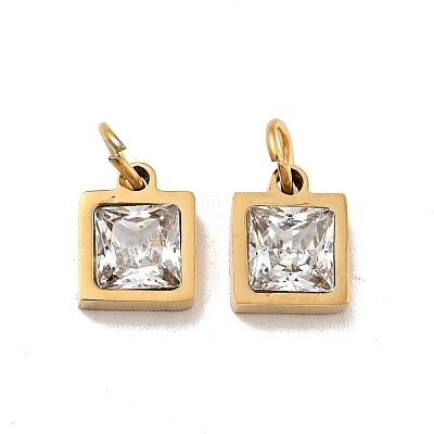 PVD Vacuum Plating 304 Stainless Steel Pendants X-STAS-D189-01G-B16-1