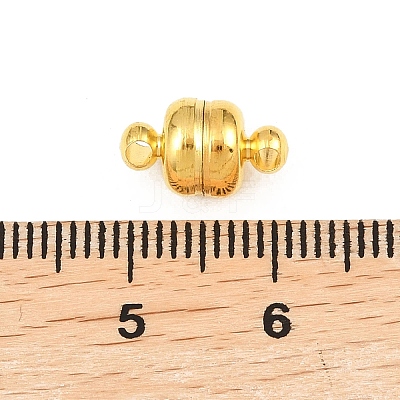 Brass Magnetic Clasps with Loops X-KK-H361-G-1