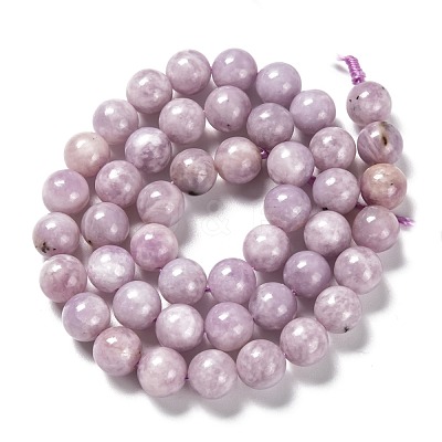 Natural Lepidolite Beads Strands G-H247-11D-1