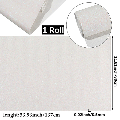 Glitter PVC Leather Fabric DIY-WH20011-59B-1