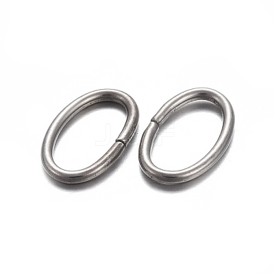Tarnish Resistant 304 Stainless Steel Open Jump Rings A-STAS-F221-40P-A-1