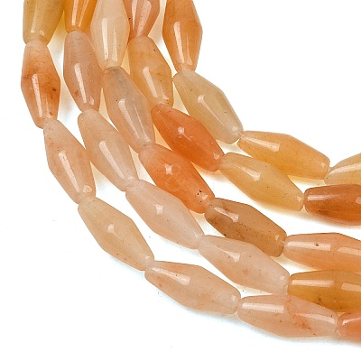 Natural Red Aventurine Beads Strands G-C270-C01-1