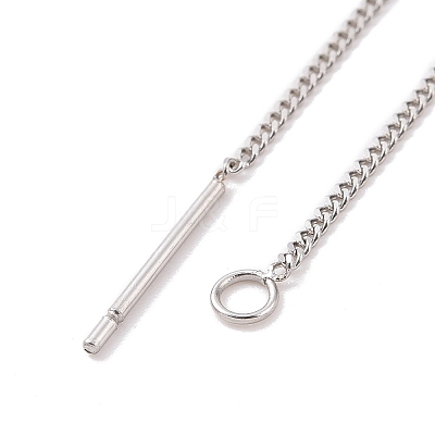 Non-Tarnish 304 Stainless Steel Stud Earring Finding X-STAS-E161-07P-1