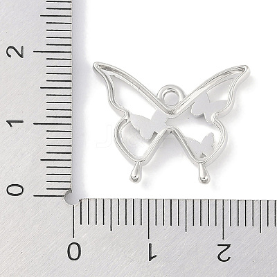 Rack Plating Alloy Enamel Pendants PALLOY-F018-15P-01-1