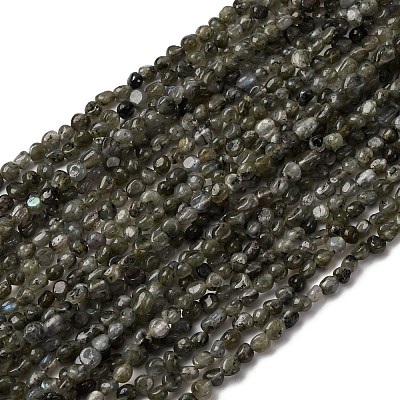 Natural Labradorite Beads Strands G-I389-A35-01A-1