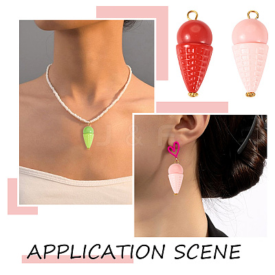 Acrylic Pendants PALLOY-TA00119-1