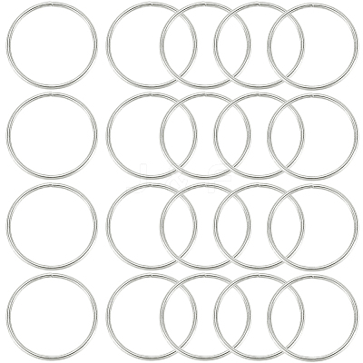 Iron Open Jump Rings FIND-SP0002-63F-1