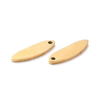 Ion Plating(IP) 316 Surgical Stainless Steel Charms STAS-L265-09G-1
