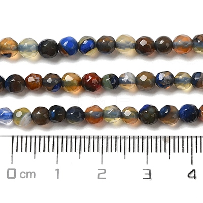 Natural Agate Beads Strands G-H302-A01-07-1