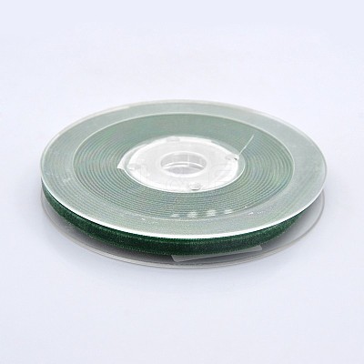 Polyester Velvet Ribbon for Gift Packing and Festival Decoration SRIB-M001-7mm-587-1