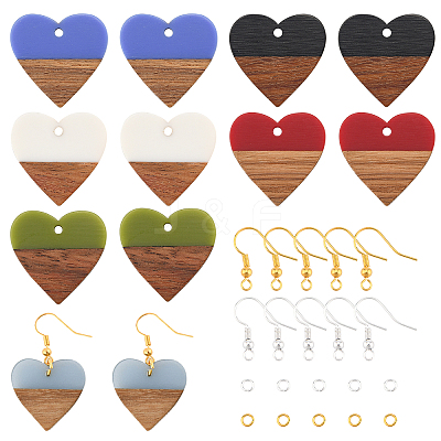 DIY Dangle Earring Making Kits DIY-OC0005-19-1