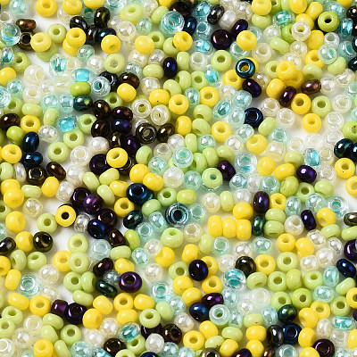 Glass Round Seed Beads SEED-S057-R-004-1