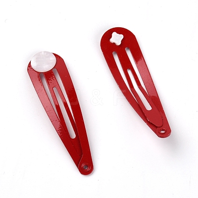 Carbon Steel Snap Hair Clip MRMJ-WH0072-79-1