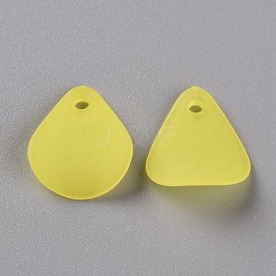 Transparent Frosted Acrylic Pendants MACR-S371-09A-717-1