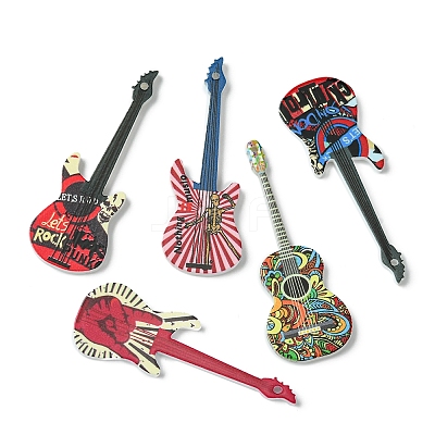 5Pcs 5 Styles Acrylic Pendants MACR-FS0001-74-1