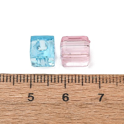 Transparent Acrylic Beads AC-CBA53C6-07-1