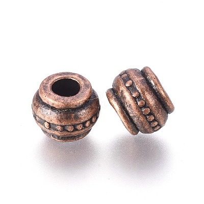 Tibetan Style European Beads LS-RLF10904Y-NF-1